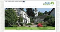 Desktop Screenshot of lahn-taunus.de