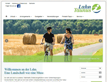 Tablet Screenshot of lahn-taunus.de